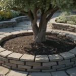 14 Clever Edging Ideas Around Trees (That Are Actually Doable!)
